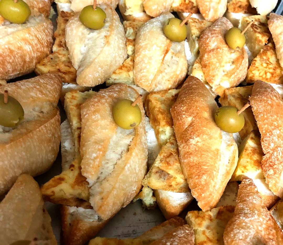 Productos salados Pastelería Rahona
